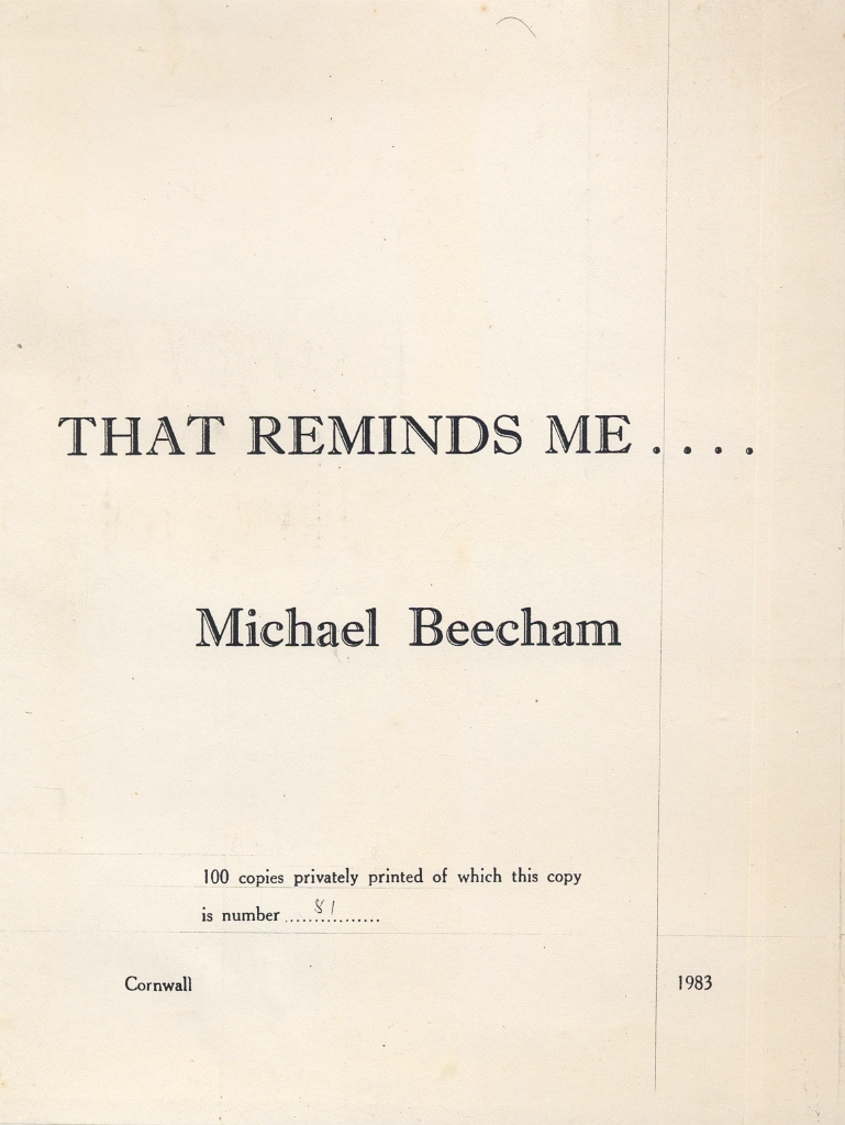 19830804c THAT REMINDS ME MICHAEL BEECHAM AUTOBIOGRAPHY CAL EDITOR.jpg